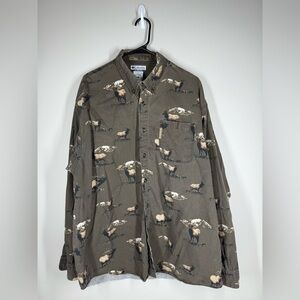 Columbia Long Sleeve All Over Elk Print